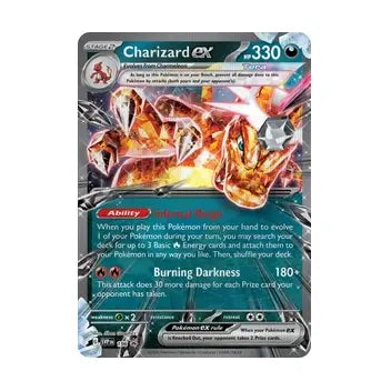 Lenticular Charizard ex jumbo card