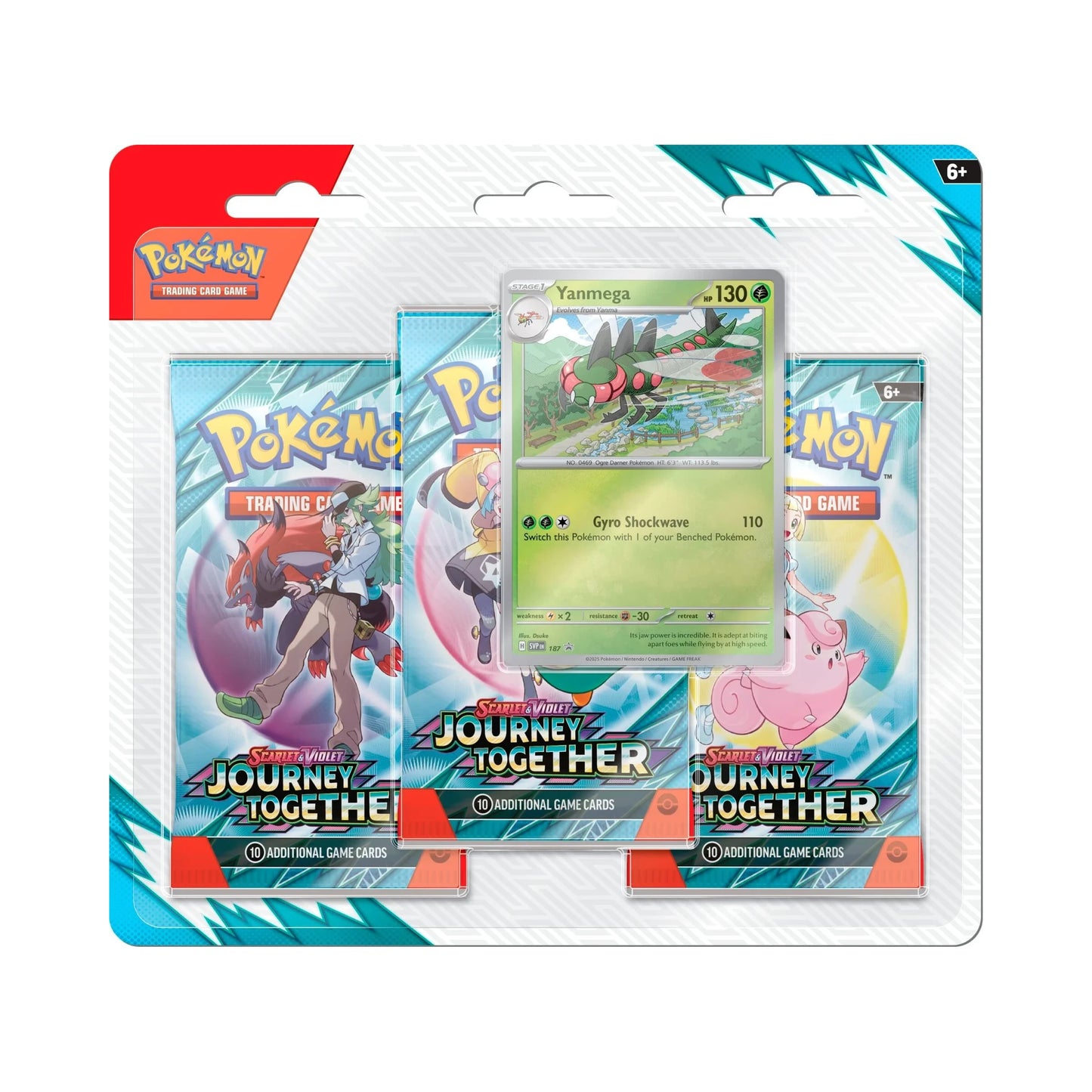 Pokémon Journey Together 3-Pack Blister