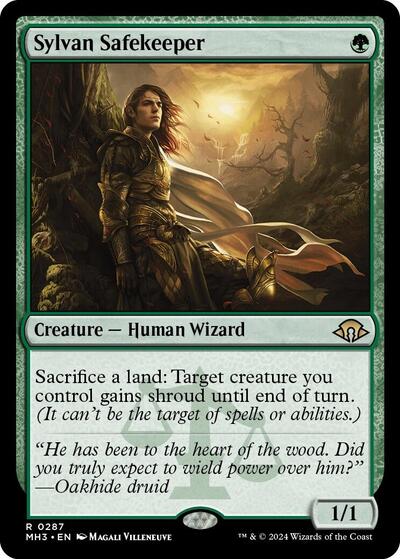 Magic - Sylvan Safekeeper (MH3 #287, foil, EN, NM)