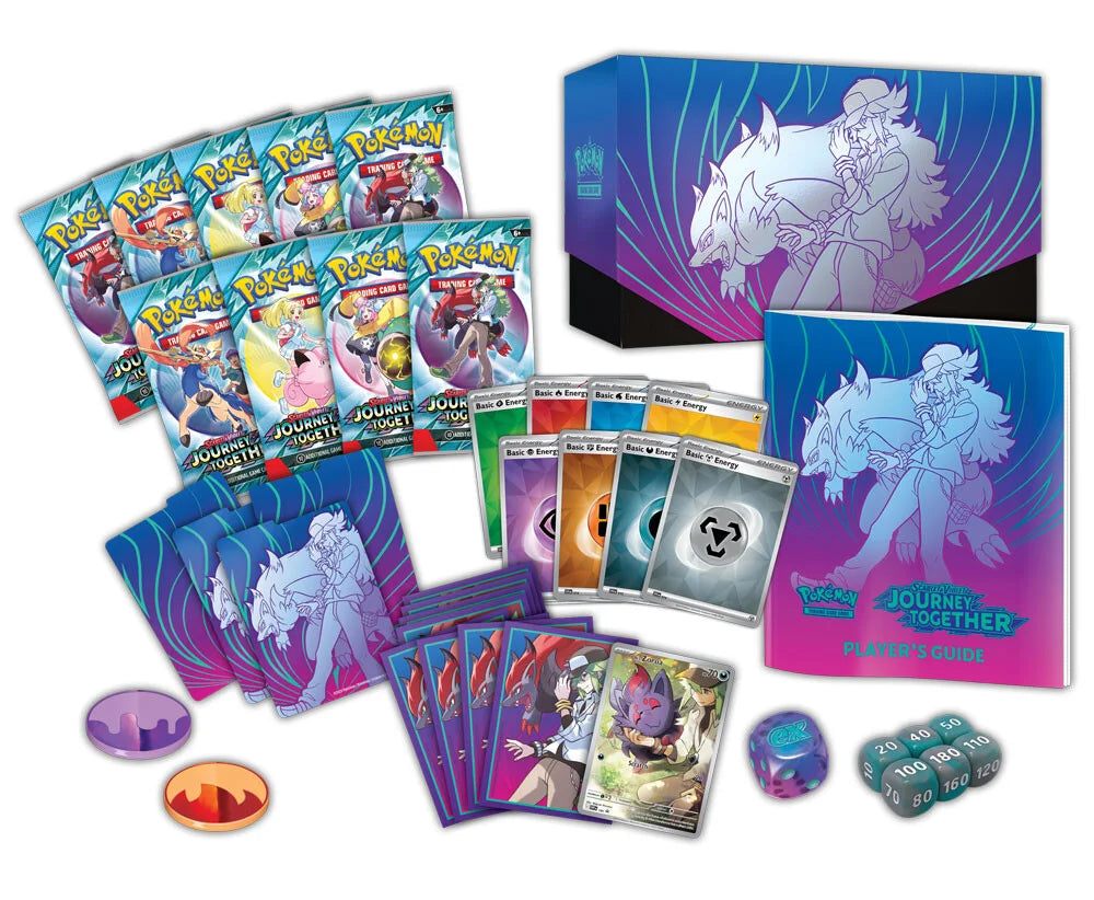 Pokémon Journey Together Elite Trainer Box contents