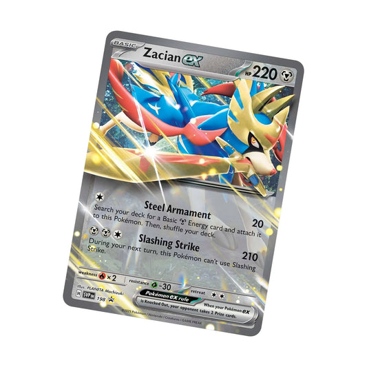 Slashing Legends Tin - Zacian ex (front)