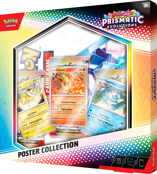 Pokémon Scarlet & Violet - Prismatic Evolutions Poster Collection