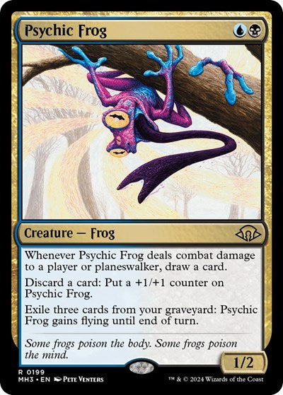 Magic - Psychic Frog (MH3 #199, normal, EN, NM)