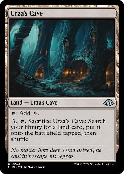 Magic - Urza's Cave (MH3 #234, foil, EN, NM)