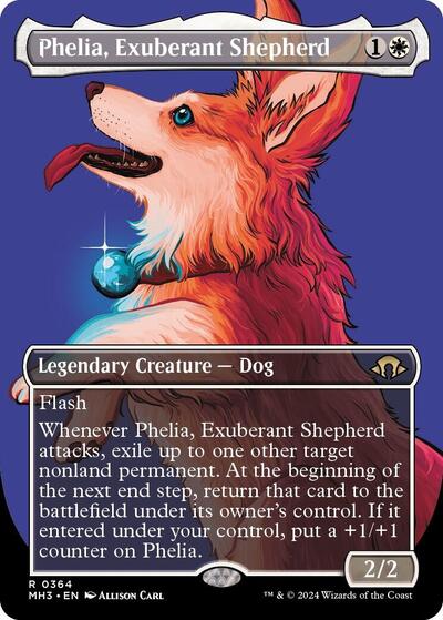 Magic - Phelia, Exuberant Shepherd (MH3 #364, normal, EN, NM)