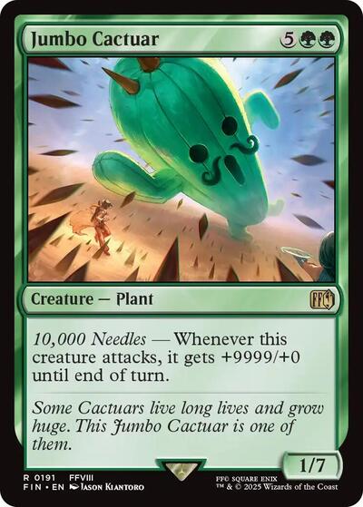 Magic - Jumbo Cactuar (FIN #191, normal, EN, NM)