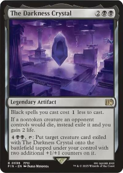 Magic - The Darkness Crystal (FIN #96, normal, EN, NM)