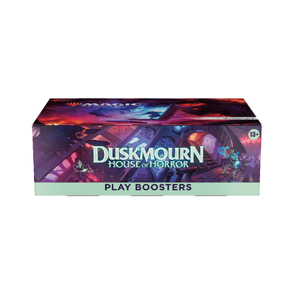 Duskmourn House of Horror play boosters packaging on a white background