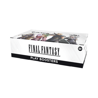 Final Fantasy play boosters packaging on a white background