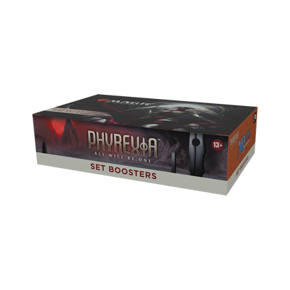 Box of Phyreusa Set Boosters on a white background