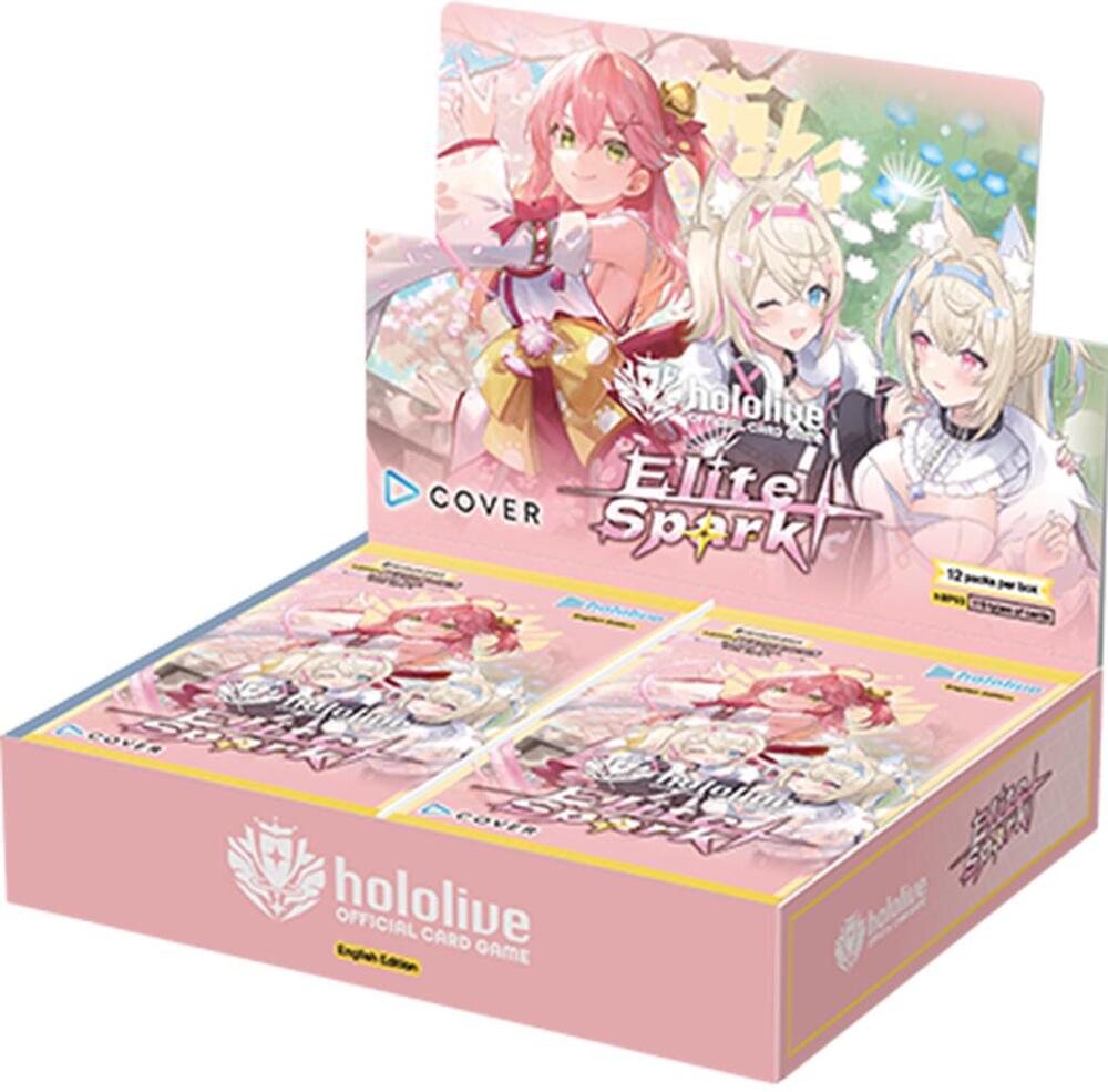 Hololive Elite Spark booster display box